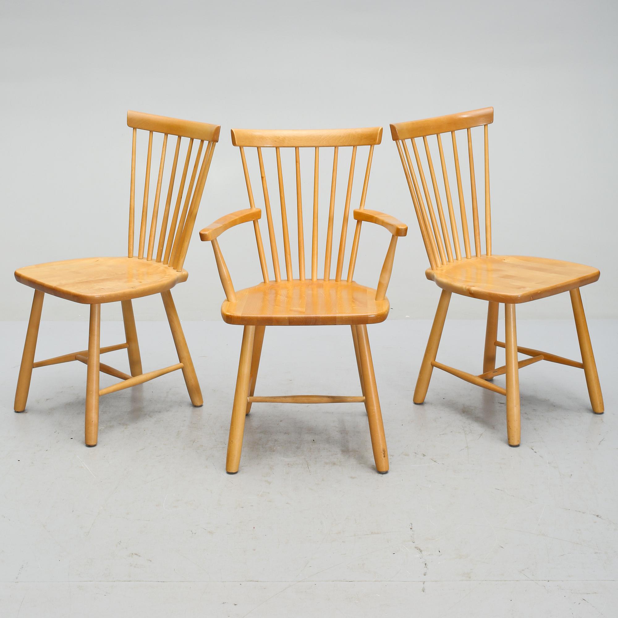 STOLAR, 2 + 1 st, "Lilla Åland", Carl Malmsten, Stolab, 1993.