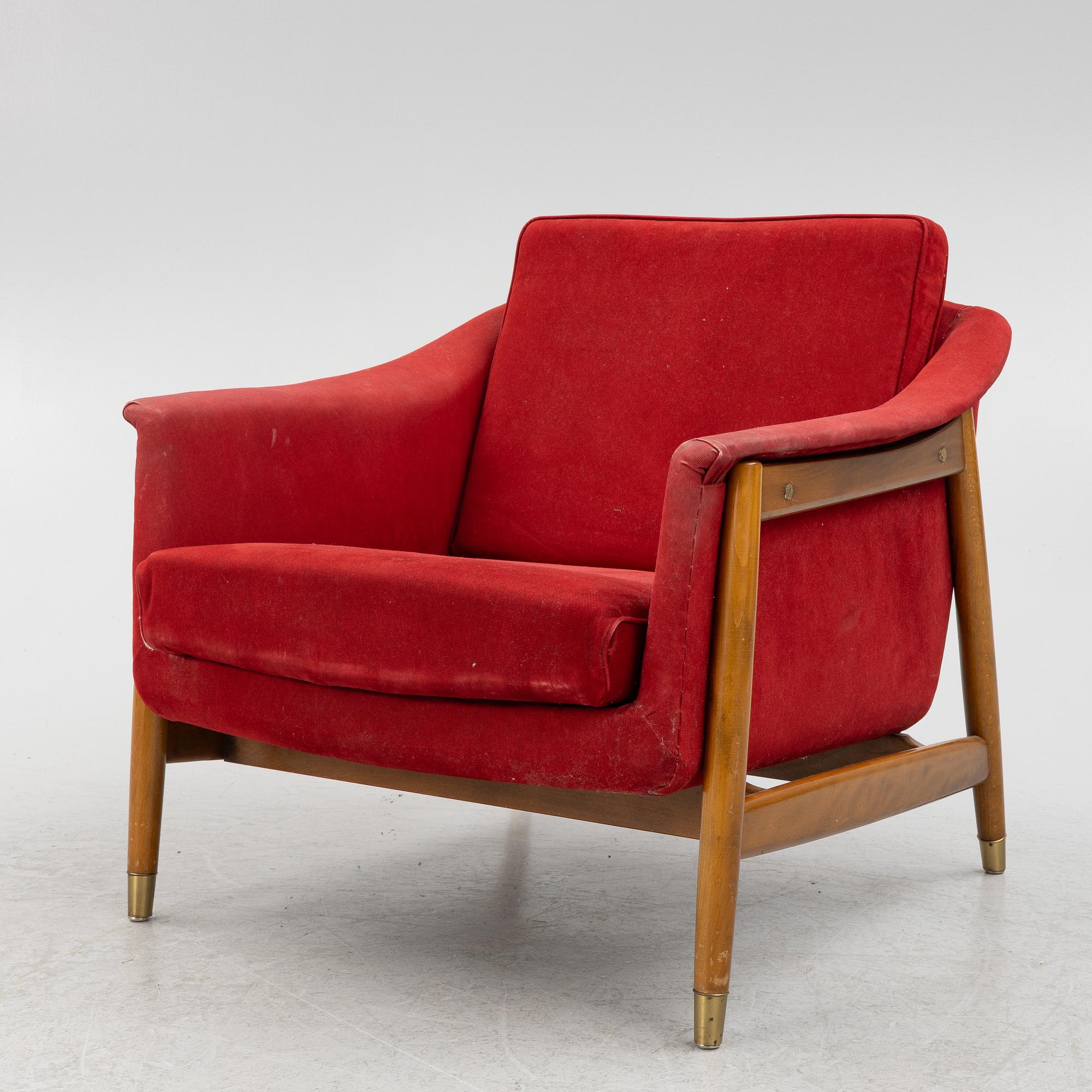 Folke Ohlsson, armchair, "Scania", 1960s.