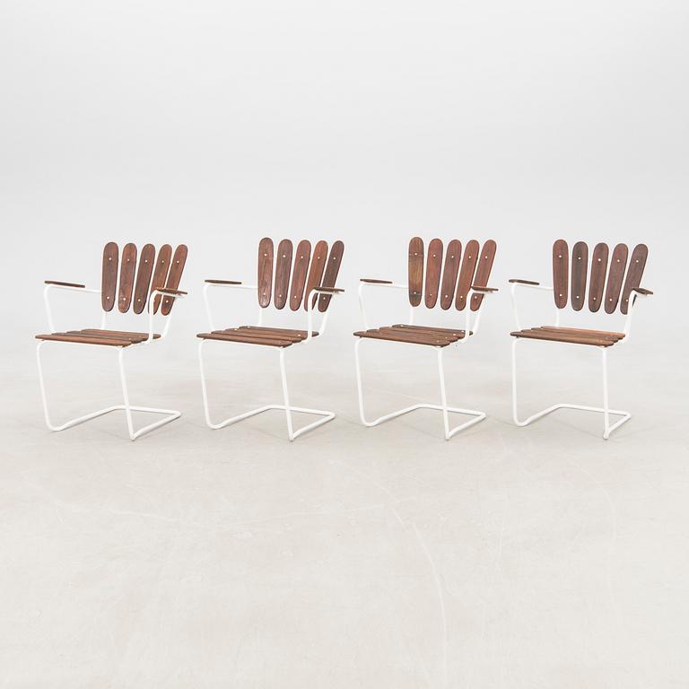 Garden Chairs, 4 pcs, second half of the 20th century.