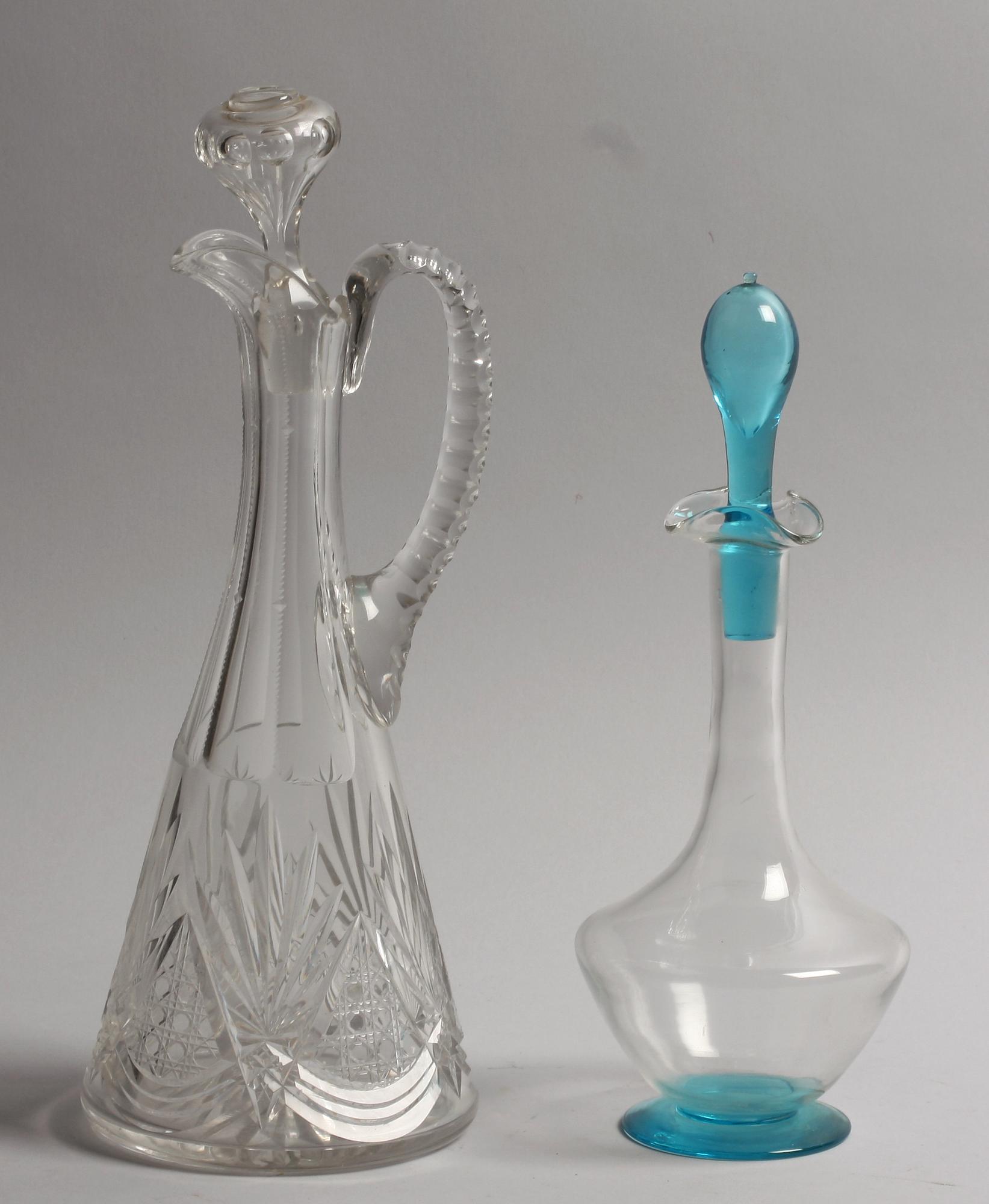 KARAFFER, 2 st, glas.