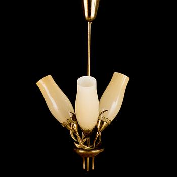 MAURI ALMARI, a mid 20th century, '71020' chandelier for Idman.