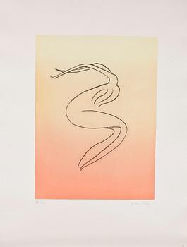 MAN RAY, 11 st färgakvatinter, 1970, signerade och numrerade 98/100, tryckt och utgiven av Georges Visat.