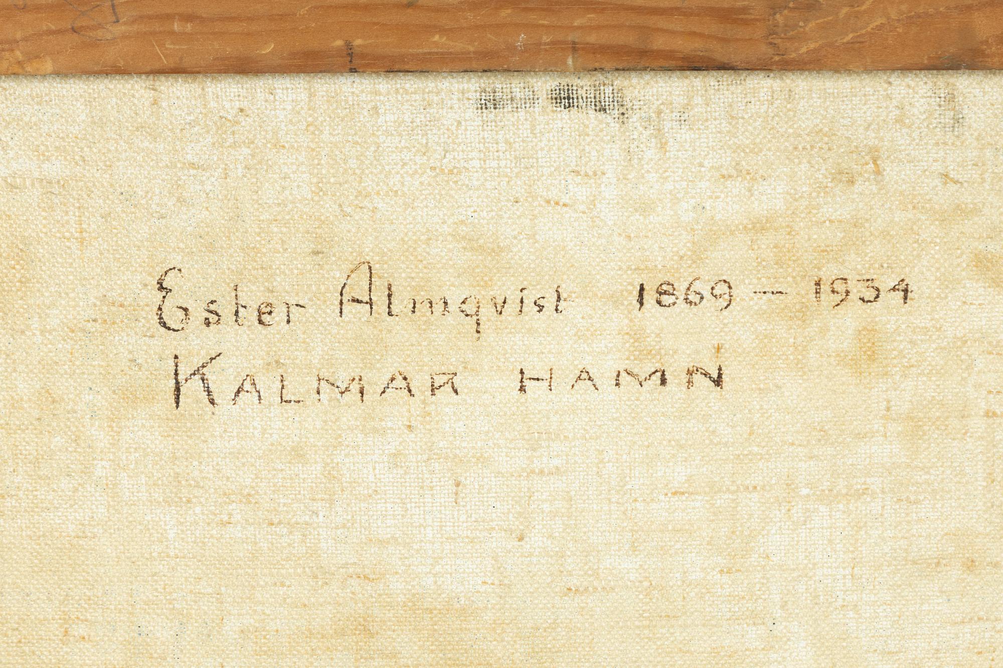Ester Almqvist, "Kalmar hamn".