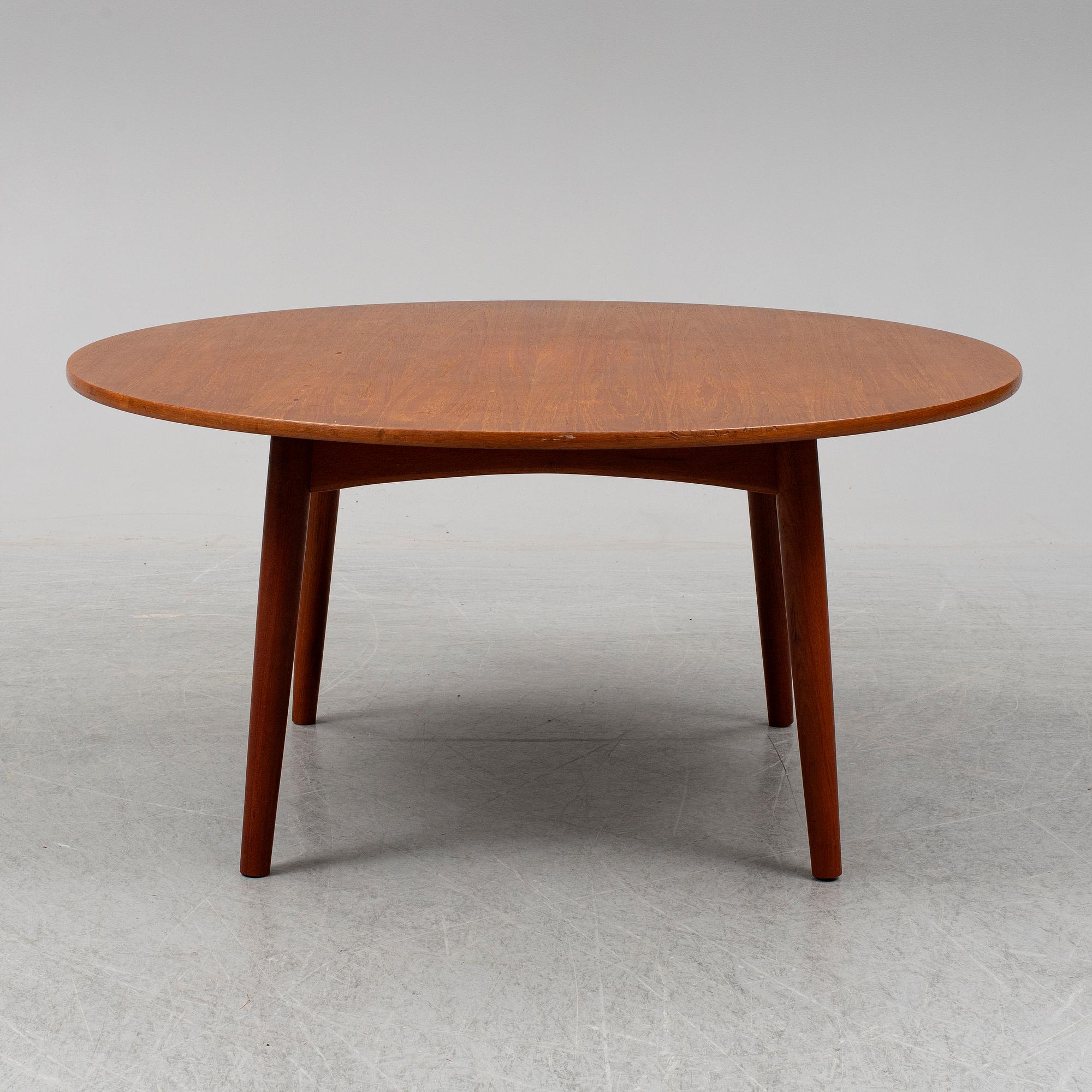 HANS J WEGNER, coffee table, Andreas Tuck, Denmark.