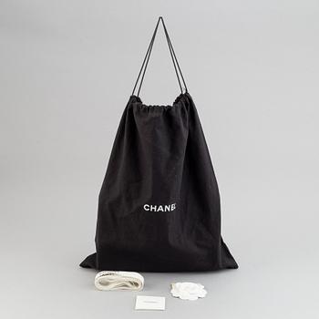 Chanel, a black, quilted leather 'Double Flap' bag, 2011.