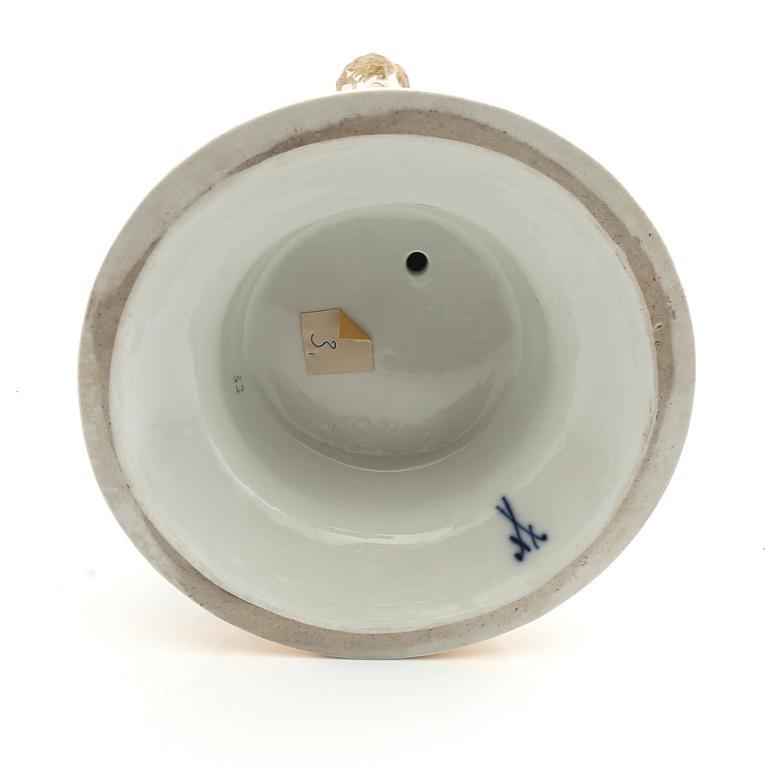 Robert Ockelmann figurin Meissen ca 1880-1903 porslin.