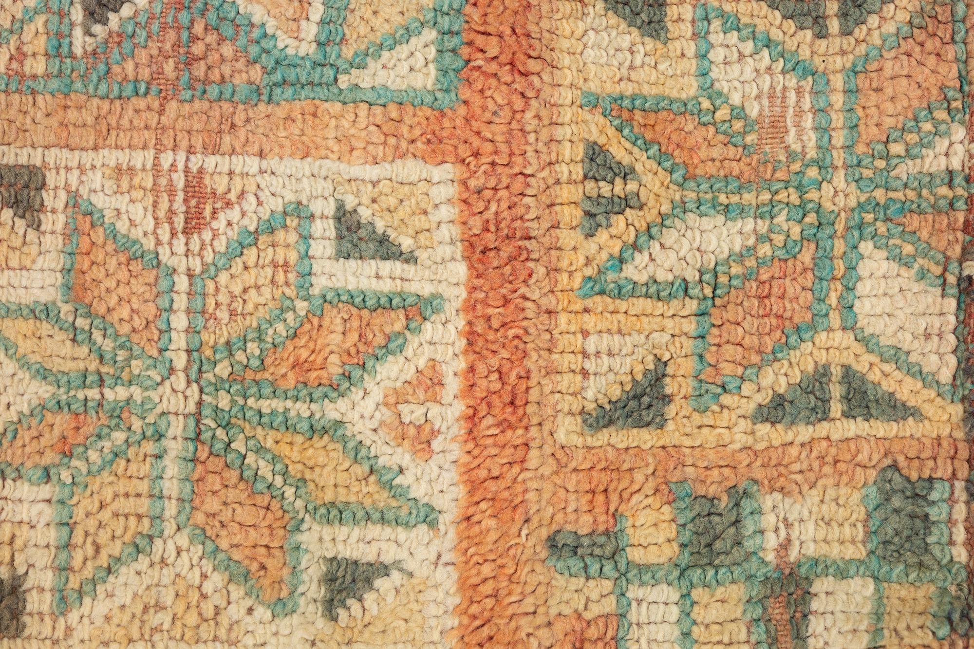 A pair of cases for poufs, Morocco, approx. 55 x 55 x 18 cm.