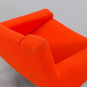 An Illum Wikkelsö lounge chair mdoel 50 Denmark 1950's.