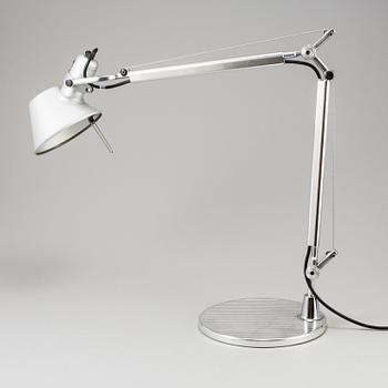 A "Tolomeo" desk light by Artemide Italy.