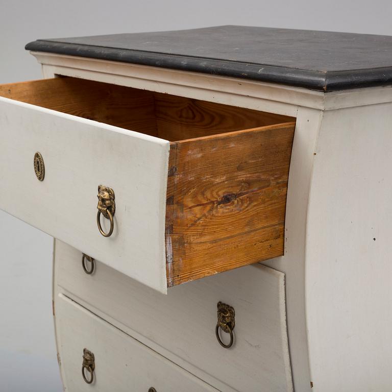 A circa 1900 chest of drawers.