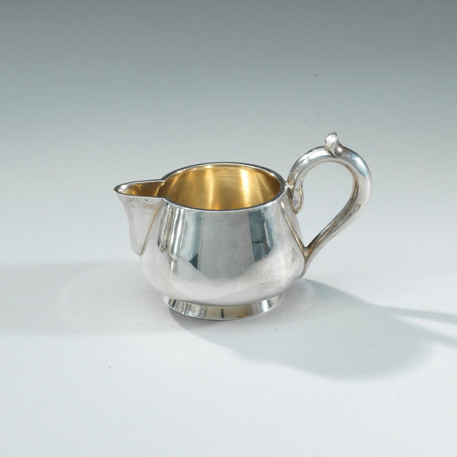 KAFFE- OCH TESERVIS, 5 DELAR.