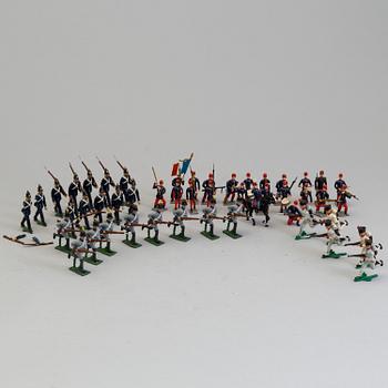 TENNSOLDATER, 48 st, bl.a. Holger Eriksson, 1900-tal.