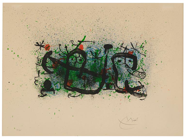 Joan Miró, "Ma de proverbis".