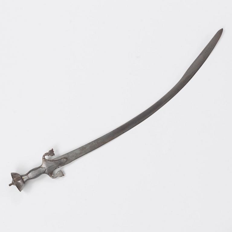 An Indian sabre, 19th Century.