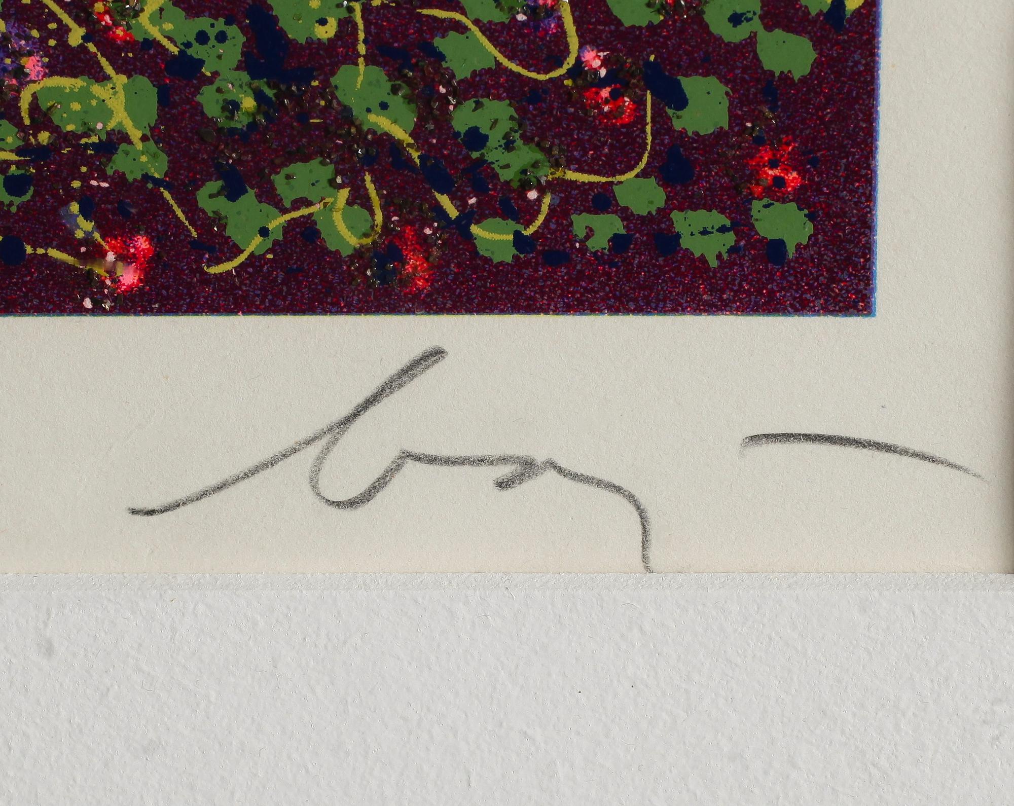 ENRICO BAJ, blandteknik, signerad, numrerad 34/250.