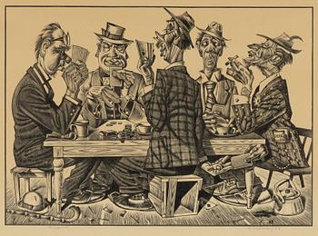 Aleksander Ristmägi, Kortspelare.