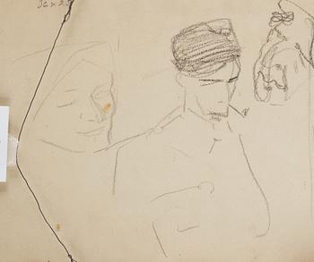 John Bauer, Figurkomposition.