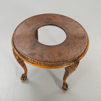 Armchairs, "Club armchair", table, first half of the 20th century.