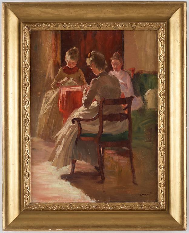 Torsten Wasastjerna, TORSTEN WASASTJERNA, oil on canvas, signed T. Wasa*.