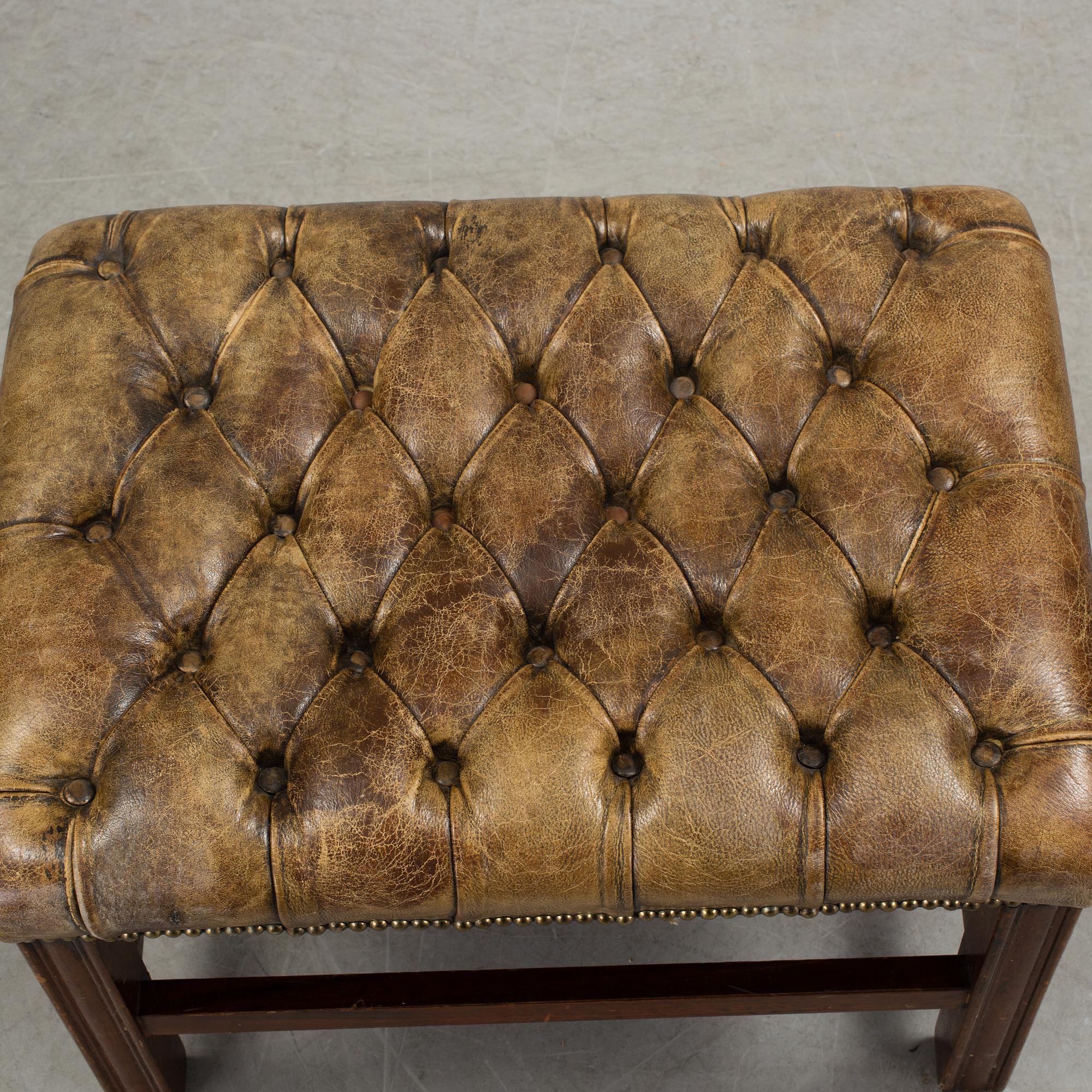 A second half of the 20th century ottoman.