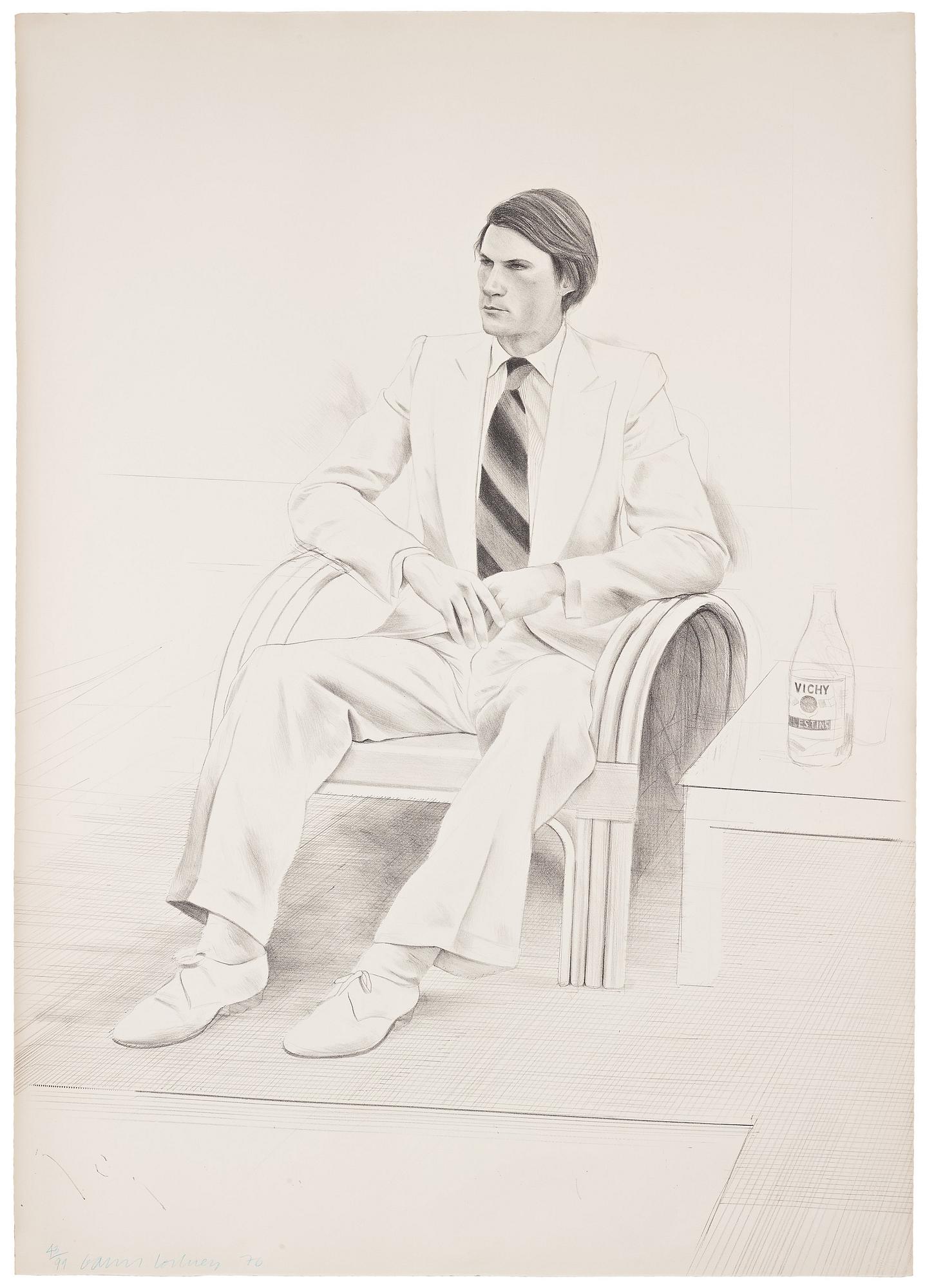 David Hockney, "Joe McDonald".