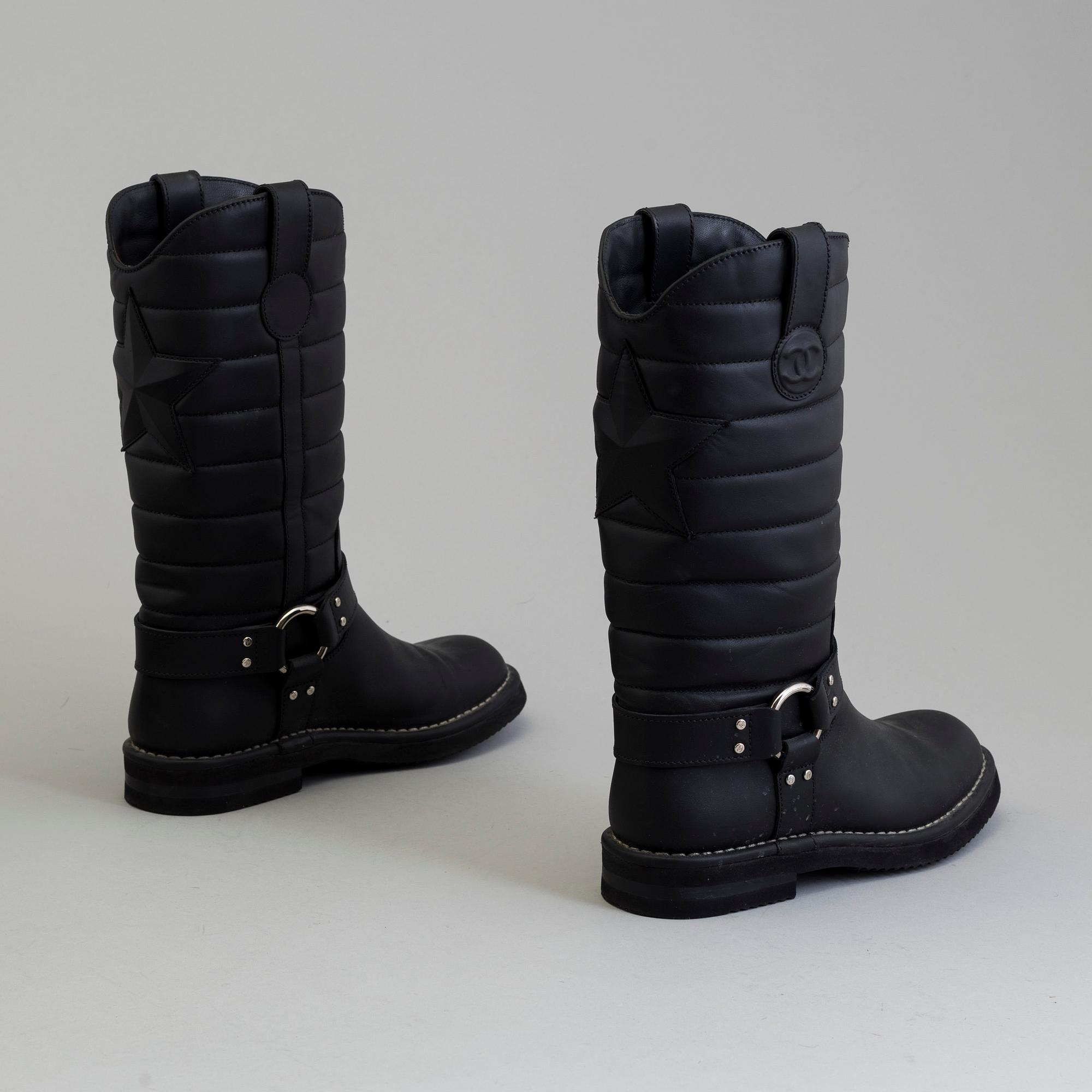 STÖVLAR, Chanel, storlek 36,5.