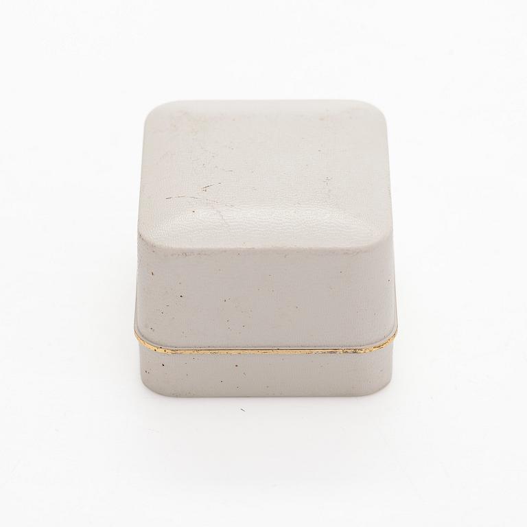 Ring, odlad pärla, 14K guld.