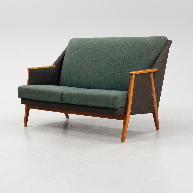 Soffa samt två fåtöljer, "Falang", IKEA, 1950/60-tal.