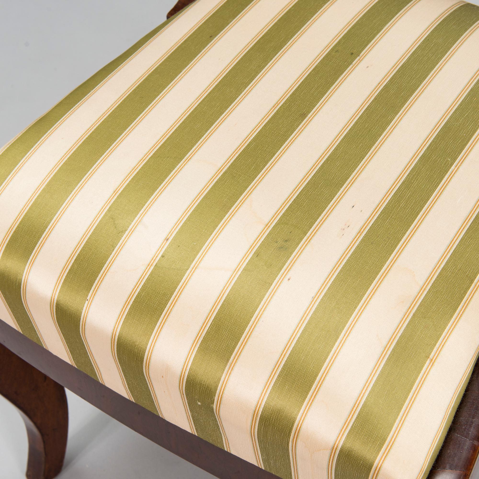 A set of four Biedermeier chairs, second half of the 19th century.