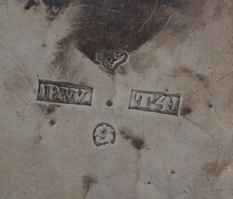 DOSOR, 2 st, silver, en Johan Jacob Ulfsberg, Nyköping 1825 samt en dosa 1849.