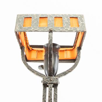 Bordslampor ett par jugend 1900-talets början.