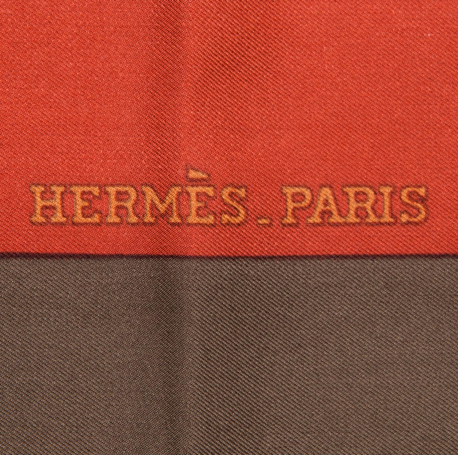 SCARF, "Gibiers", Hermès.