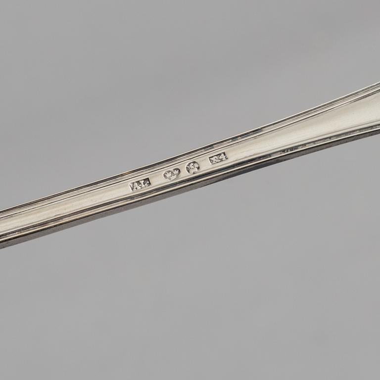 A Swedish silver sugarbowl, marks of Adolf Zethelius, Stockholm 1834.