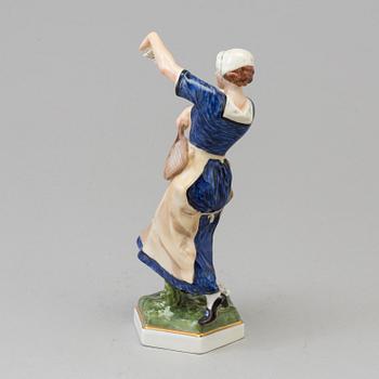 A Bing & Gröndahl porcelain figure, Denmark, 1980s.