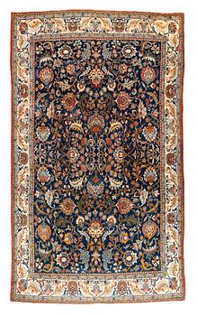 319. A carpet, semi-antique Veramin / Qum, ca 334,5 x 207,5 cm.