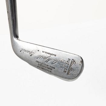 Golfklubba Putter, Adolf Hjort Special, Skottland omkring 1929.