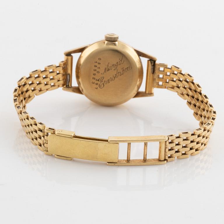 Certina, 18K guld, armbandsur, 19 mm.