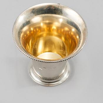PARTI SILVER, 3 delar, Sverige, 1800- och 1900-tal, vikt 198 gram.