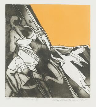 Ulla Rantanen, etching, signed and dated 1968, numbered 40/50.