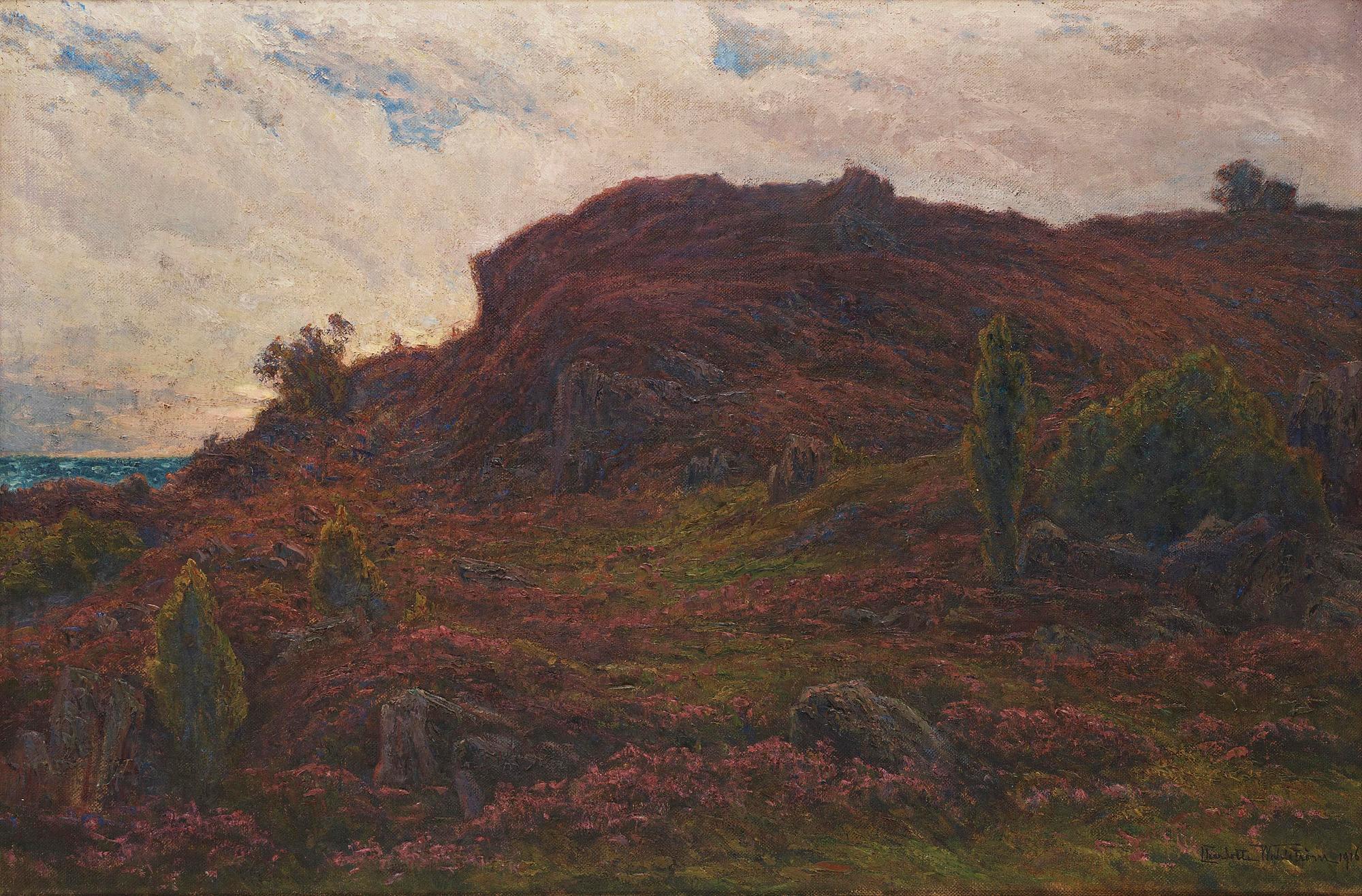 Ljunghed, Motiv från Arild.