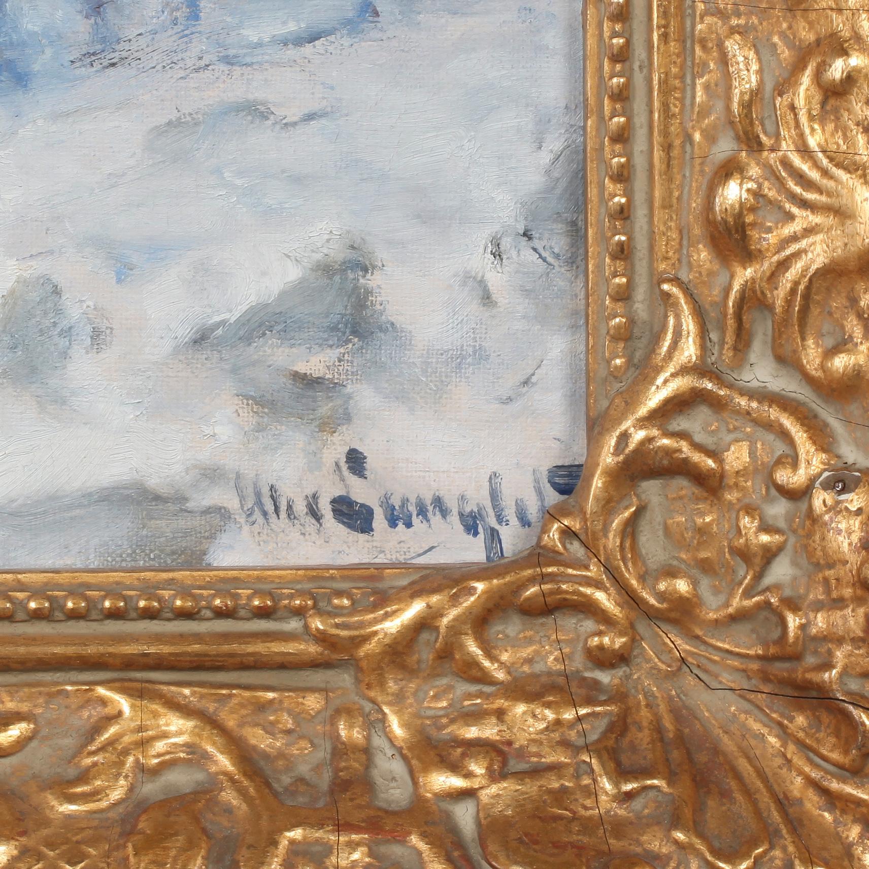 ALEXANDER LANGLET, olja på duk, signerad.