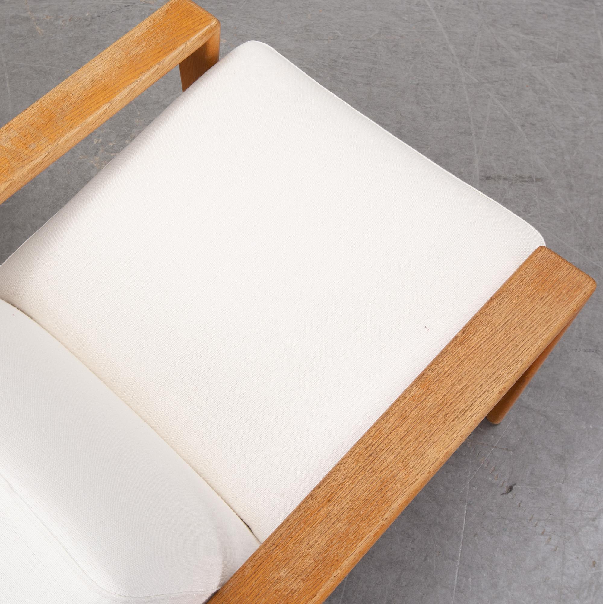 Svante Skogh, a pair of 'Bodö' oak easy chairs, AB Hjertquist & Co, Nässjö, designed in 1957.