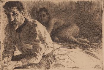 Anders Zorn, "August Saint Gaudens II".