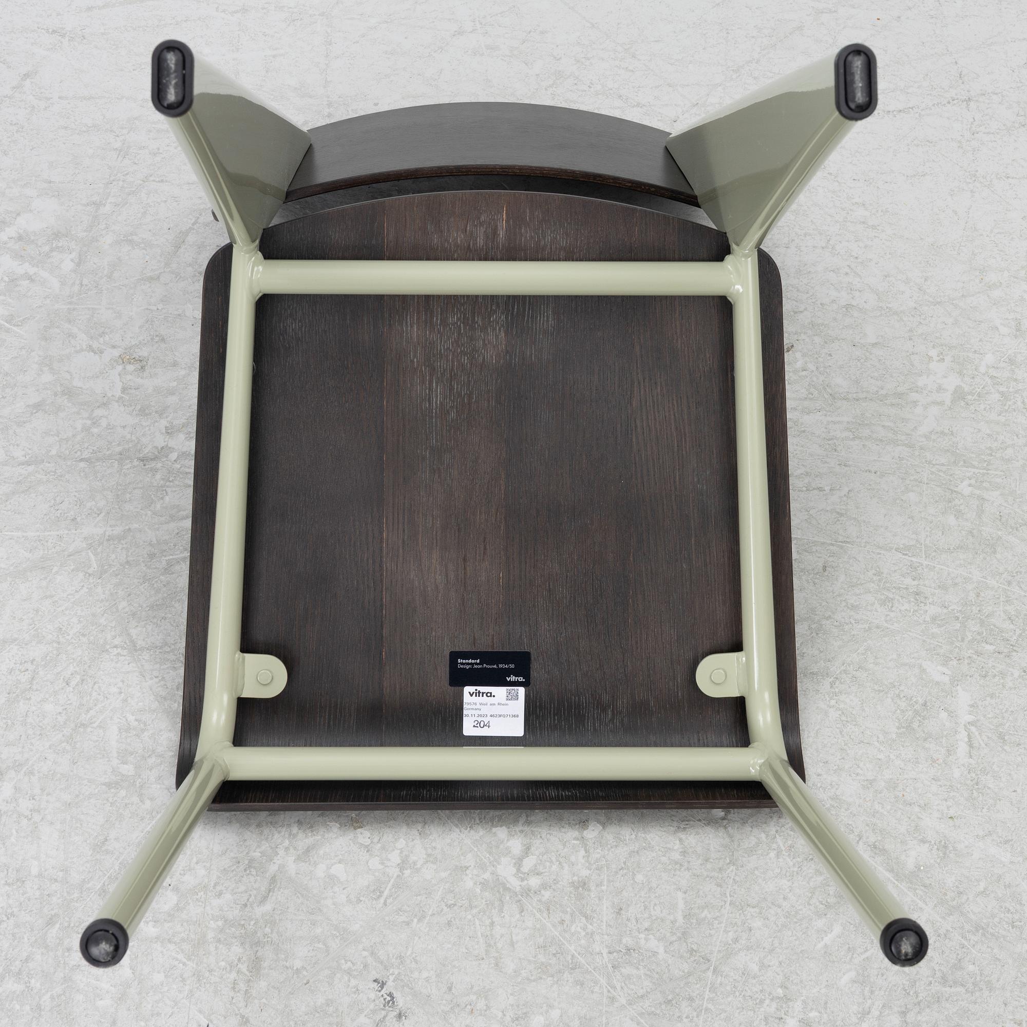 Jean Prouvé, Stolar, 7 st, "Standard", Vitra, 2023.