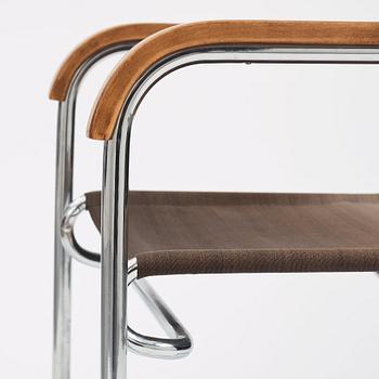 Marcel Breuer, an armchair, model "B34", Thonet, ca 1929-30.