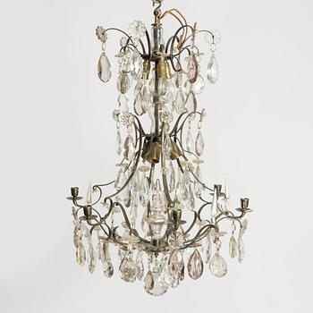 Chandelier, Baroque style, early 20th century.