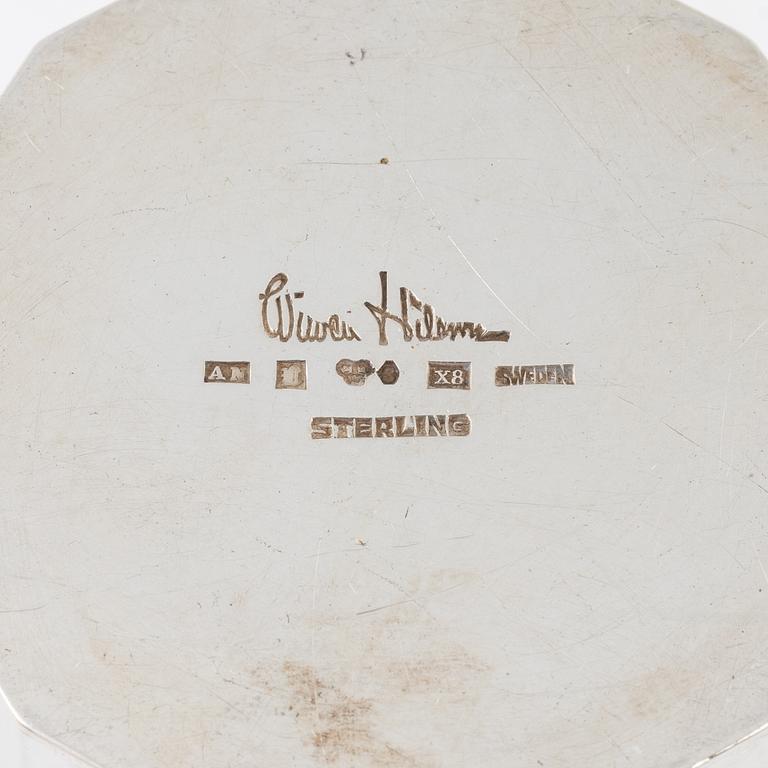 Wiwen Nilsson, vas, sterlingsilver, Lund, 1948.