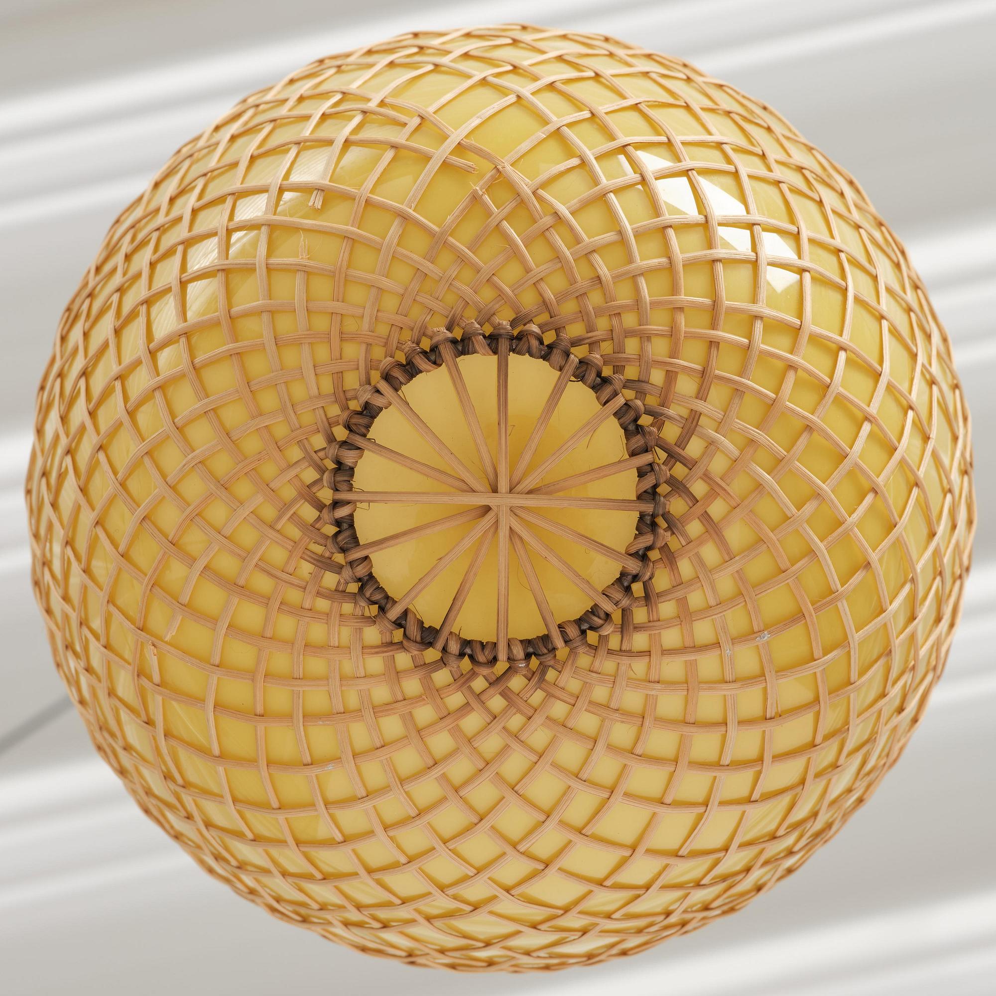 Swedish Modern, a pair of ceiling lamps, 1940s.