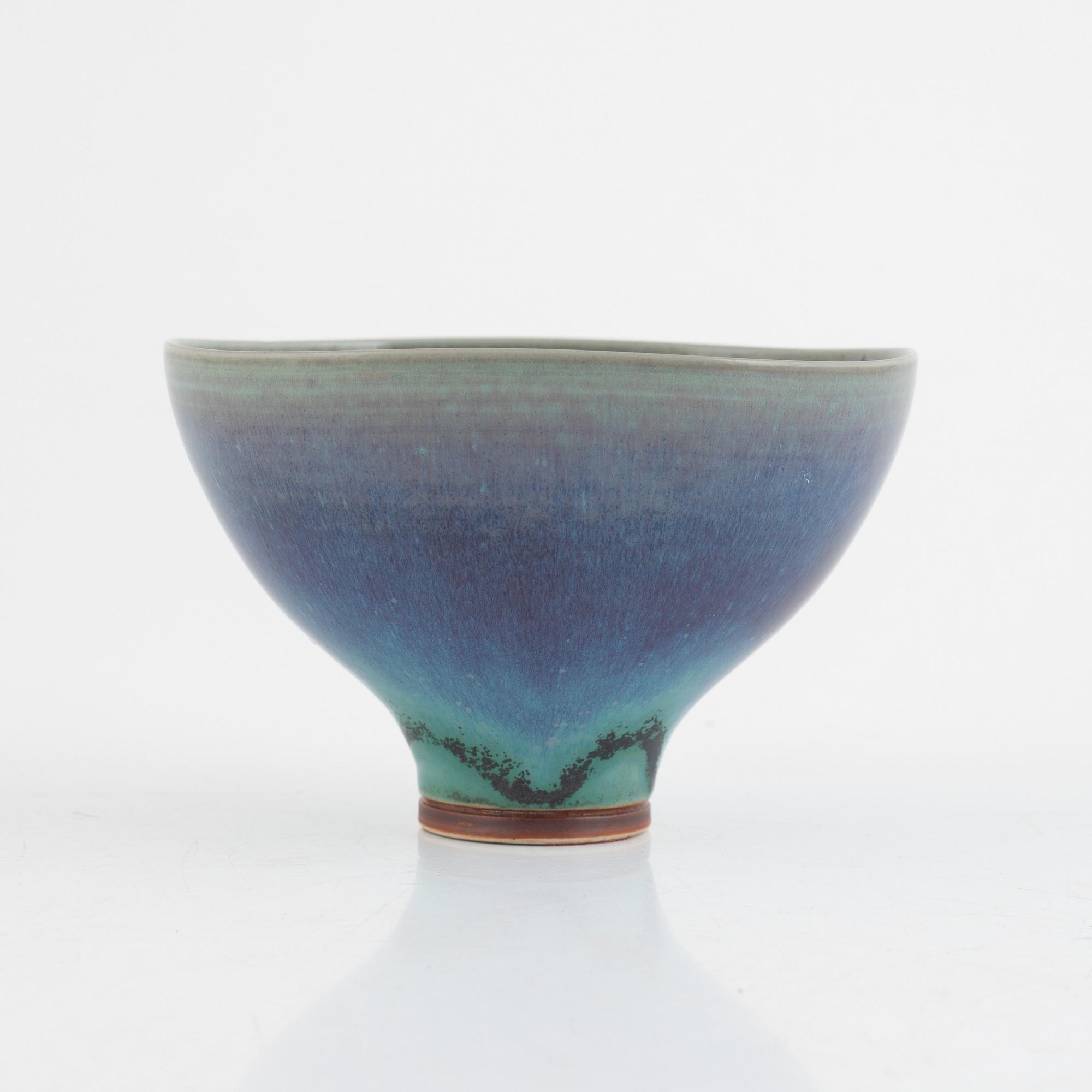 Berndt Friberg, skål, Gustavsbergs studio.