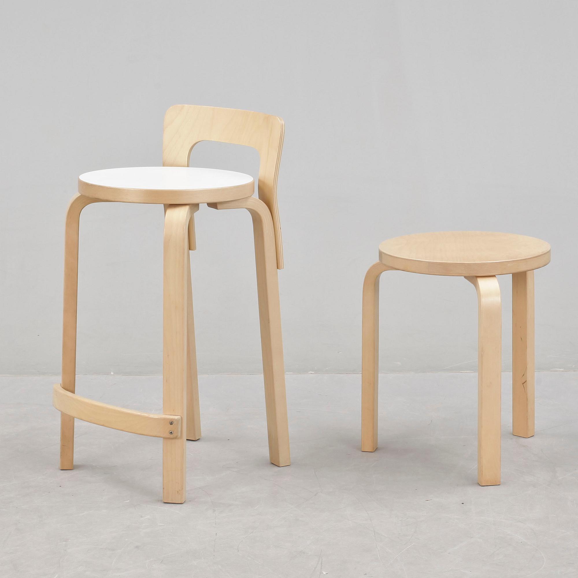 PALLAR, 2 st, Alvar Aalto, Artek.